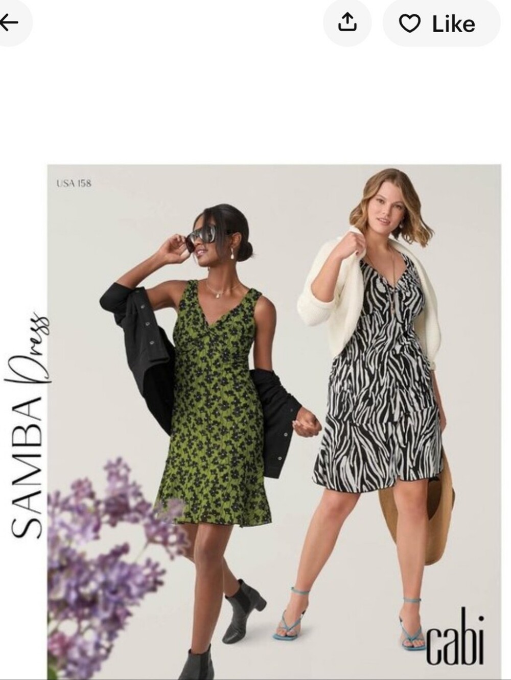 Cabi Reversible Samba Dress